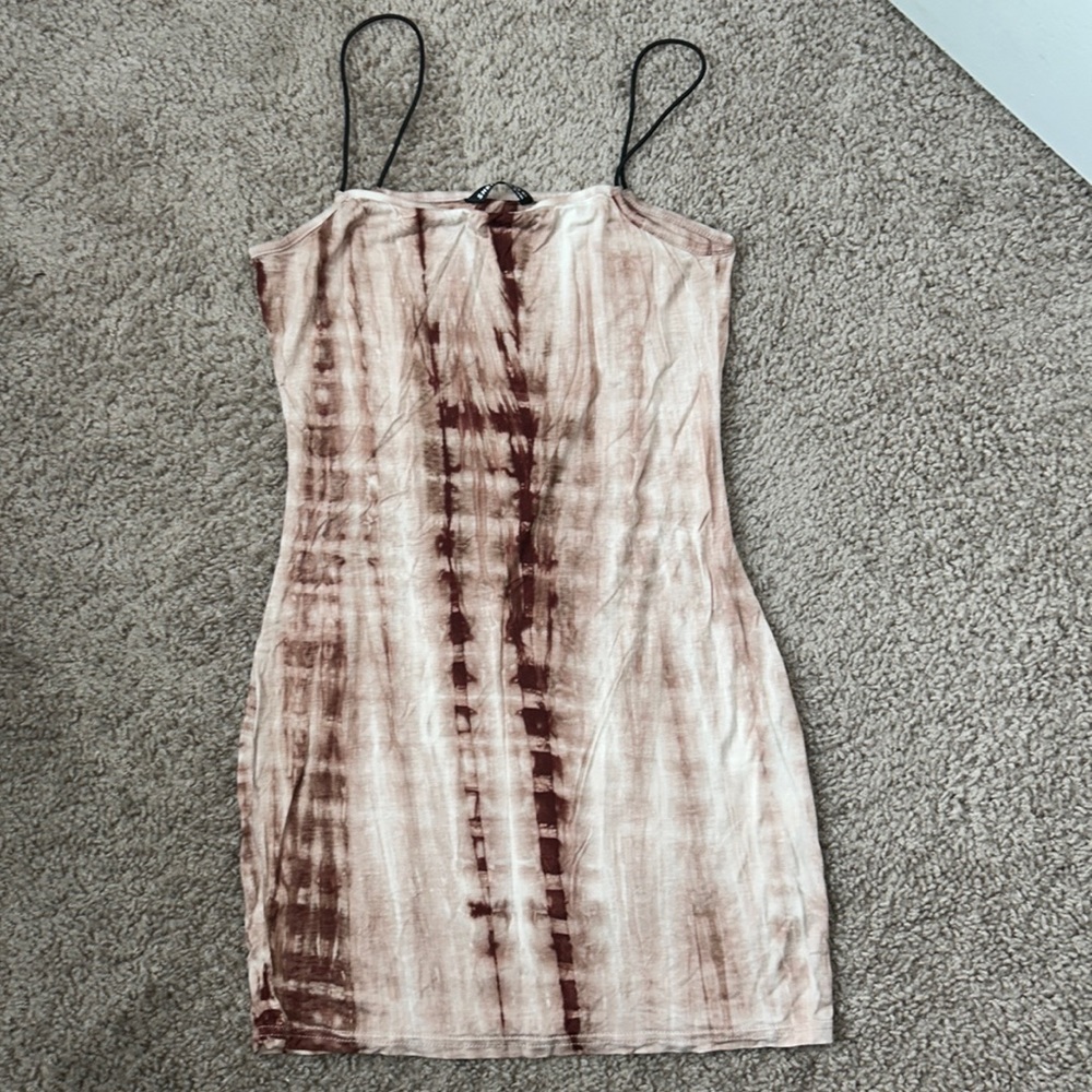 Shein Tye dye body con dress